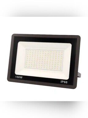 150W Black Plug-in Lumen Integrated LED Flood Light